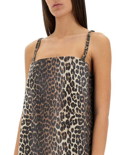 DRESS WITH ANIMAL PATTERN