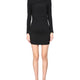 DRESS WITH DRAPE