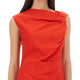 DRESS WITH DRAPE