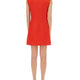 DRESS WITH DRAPE