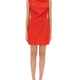DRESS WITH DRAPE