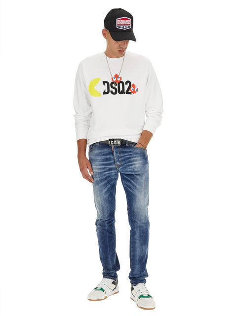 DSQUARED X PAC-MAN SWEATSHIRT