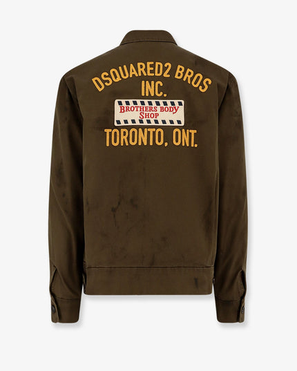 Dsquared2 Bros Cotton padded Jacket
