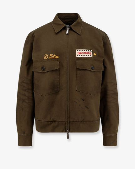 Dsquared2 Bros Cotton padded Jacket