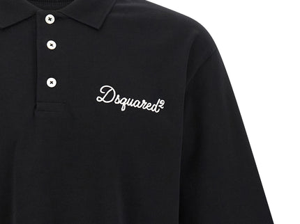 Dsquared2 – Signature Polo Shirt | Schwarz