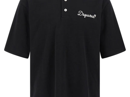 Dsquared2 – Signature Polo Shirt | Schwarz