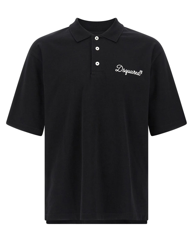 Dsquared2 – Signature Polo Shirt | Schwarz