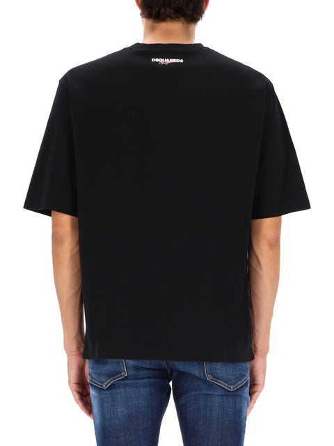 DSQUARED2 X VAQUERA PRINT T-SHIRT