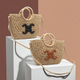 Geflochtene Jutetasche mit CC-Logo - Elegante Tasche in 2 Farben