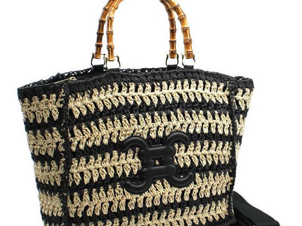 CROCHET PARIS Tragetasche Handtasche mit Logo - ModeEcho