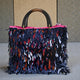 Cristina 25 - Shopper mit Holzgriffen - ModeEcho