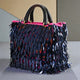 Cristina 25 - Shopper mit Holzgriffen - ModeEcho