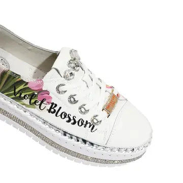 Petra Plateau-Sneaker (Violet Blossom)