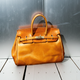 Rossie Viren Damen Satchel Bag – Echtes pflanzlich gegerbtes Vintage-Leder