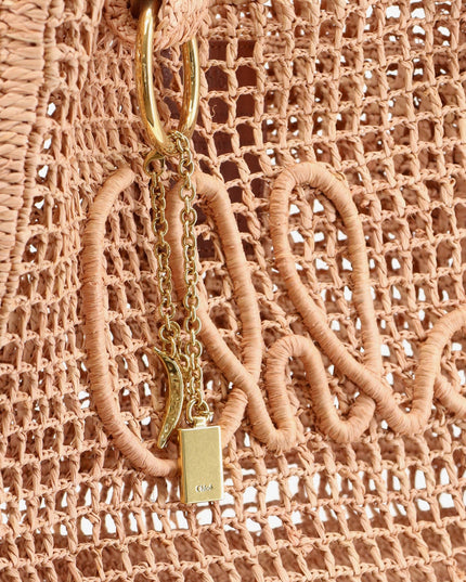 'East-West Summer Banana' shopping bag