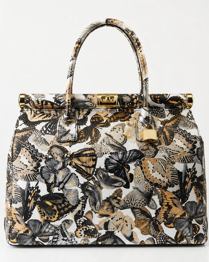 ZEEN | NORA Papillon d'Oro | Ledertasche | Made in Italy