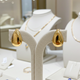 ASTOR Vergoldete Tropfen-Ohrringe – BYMANYC ® New York
