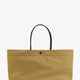 Ella Twist nylon shoulder bag with maxi logo patch on the front