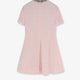 Embroidered Crinkle Cotton Tweed mini dress