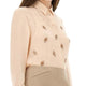 EMBROIDERED GEORGETTE TOP