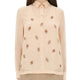 EMBROIDERED GEORGETTE TOP