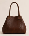 ZEEN | LOLA Schultertasche | Python-Prägung | Made in Italy