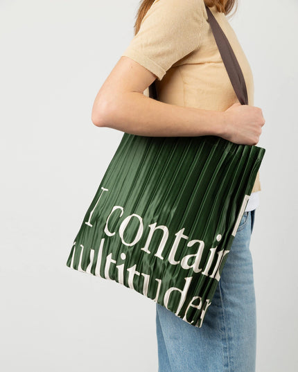 💟 Satin Faltentasche WALT | Made in Italy