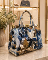 ZEEN | NORA Magnolia Blu | Ledertasche | Made in Italy