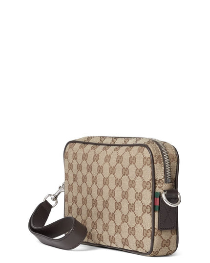 FABRIC SHOULDER BAG "GG" SMALL