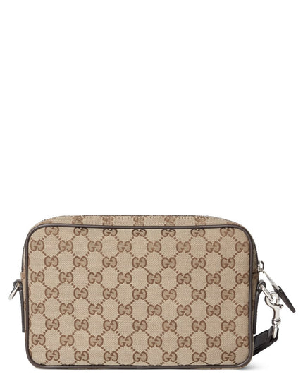 FABRIC SHOULDER BAG "GG" SMALL