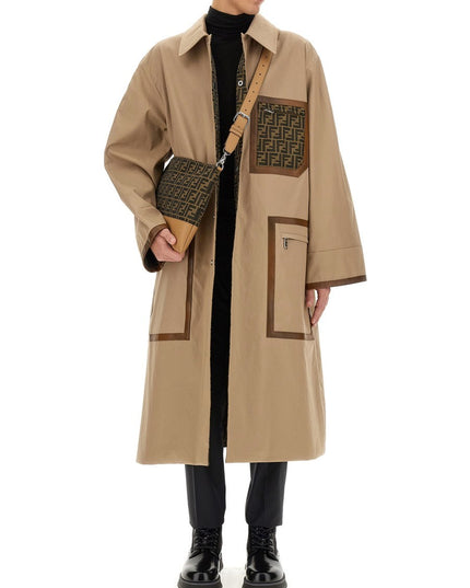FABRIC TRENCH COAT
