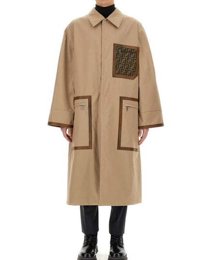 FABRIC TRENCH COAT