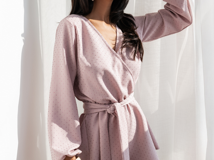 LaBalancia GLOW Jumpsuit mit Strasssteinen – Hellrosa