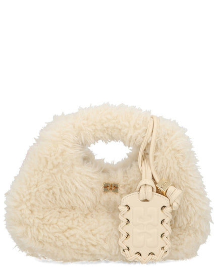 FAUX FUR HOBO BAG