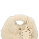 FAUX FUR HOBO BAG