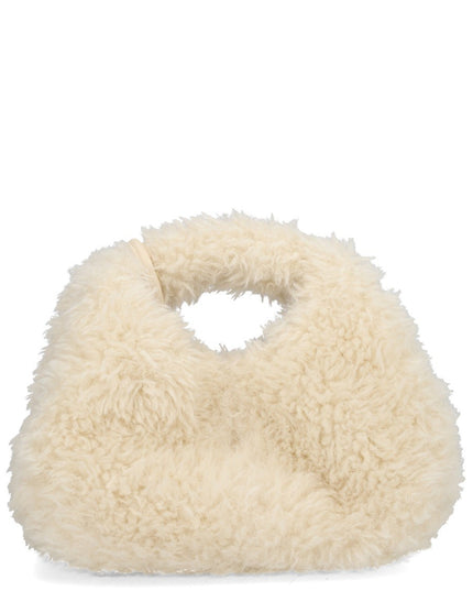 FAUX FUR HOBO BAG