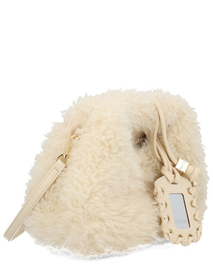FAUX FUR HOBO BAG