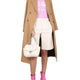 FAUX LEATHER BERMUDA SHORTS