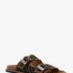 Feel sandals in FF jacquard fabric