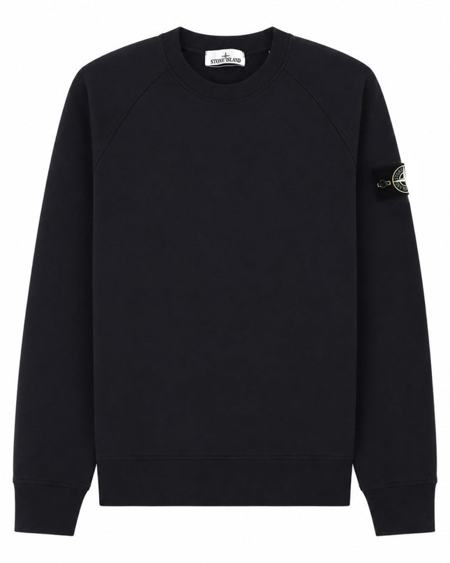 Stone Island Sweatshirt mit Patch-Logo | Blau