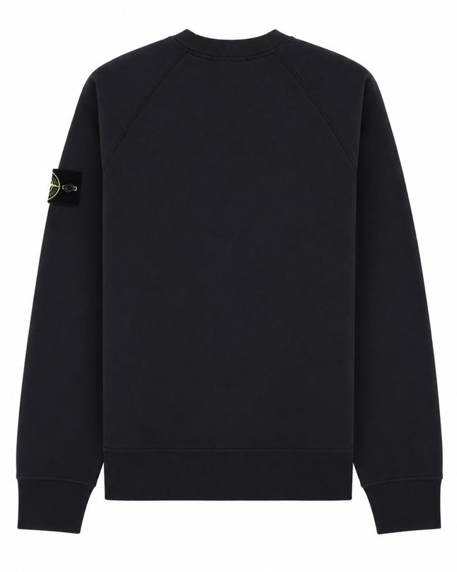 Stone Island Sweatshirt mit Patch-Logo | Blau