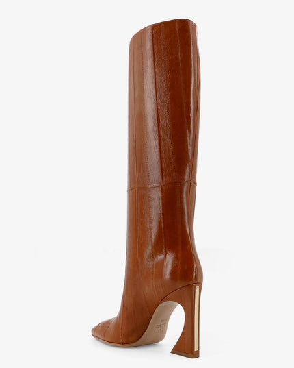 Fendi Arco hagfish leather boots