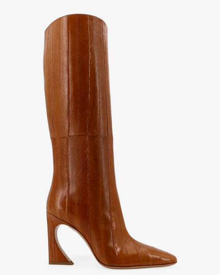 Fendi Arco hagfish leather boots