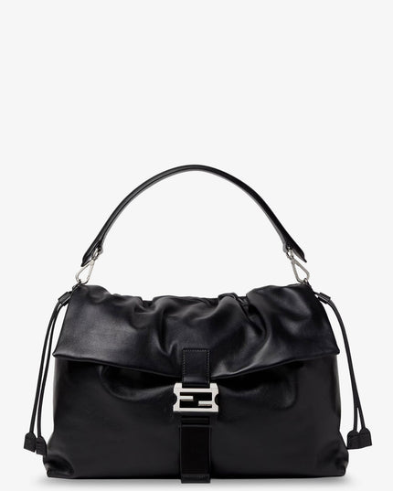 Fendi Flux Maxi Messenger leather crossbody bag