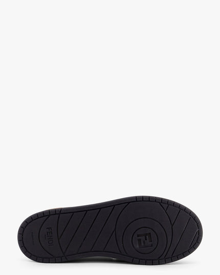 Fendi Match FF Jacquard Fabric and Suede sneakers