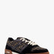 Fendi Match FF Jacquard Fabric and Suede sneakers