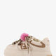 Fendi Match leather platform sneakers with charms