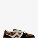 Fendi Match suede and pony skin low-top sneakers