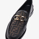 Fendi O' Lock leather loafer with FF insert