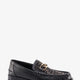 Fendi O' Lock leather loafer with FF insert